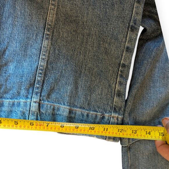 Social Tourist Flare Jeans Cargo Size 1 EUC - Picture 9 of 9